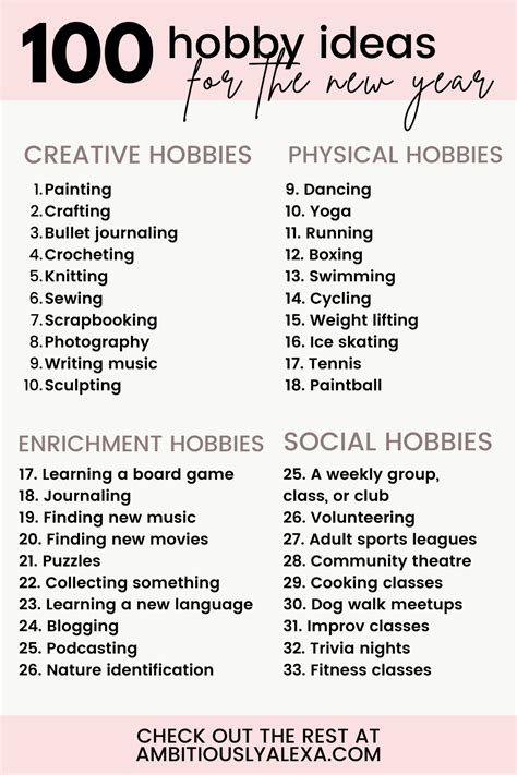 hobbies para mujeres|¡25+ Ideas de Hobbies Divertidos para mujeres de。